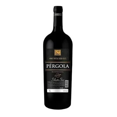 Vinho Pergula Tinto Suave Seco CX 12/1L