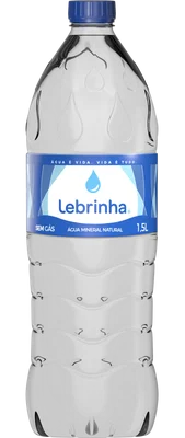 Água Mineral Lebrinha FD 6/1,5L