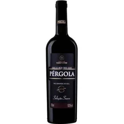 Vinho Pérgolla Tinto Suave CX 12/750ml