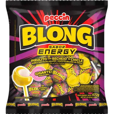 Pirulito Blong Sabor Energy Pc 1/24un/28gr