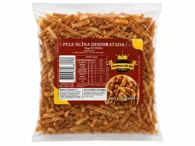 Pele Suína Desidratada Tipo Fita 1/1Kg